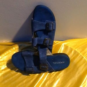 Aerosols Sandals. Blue. Size 9M